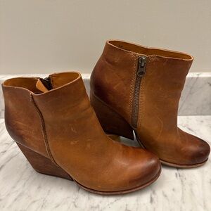 Kork Ease Natalya Boot - Cognac Brown Size 7.5